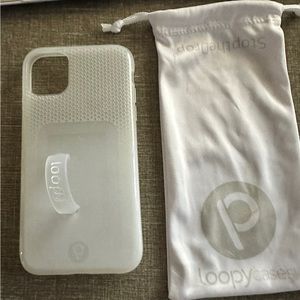 IPhone X loopy Case - clear ombré